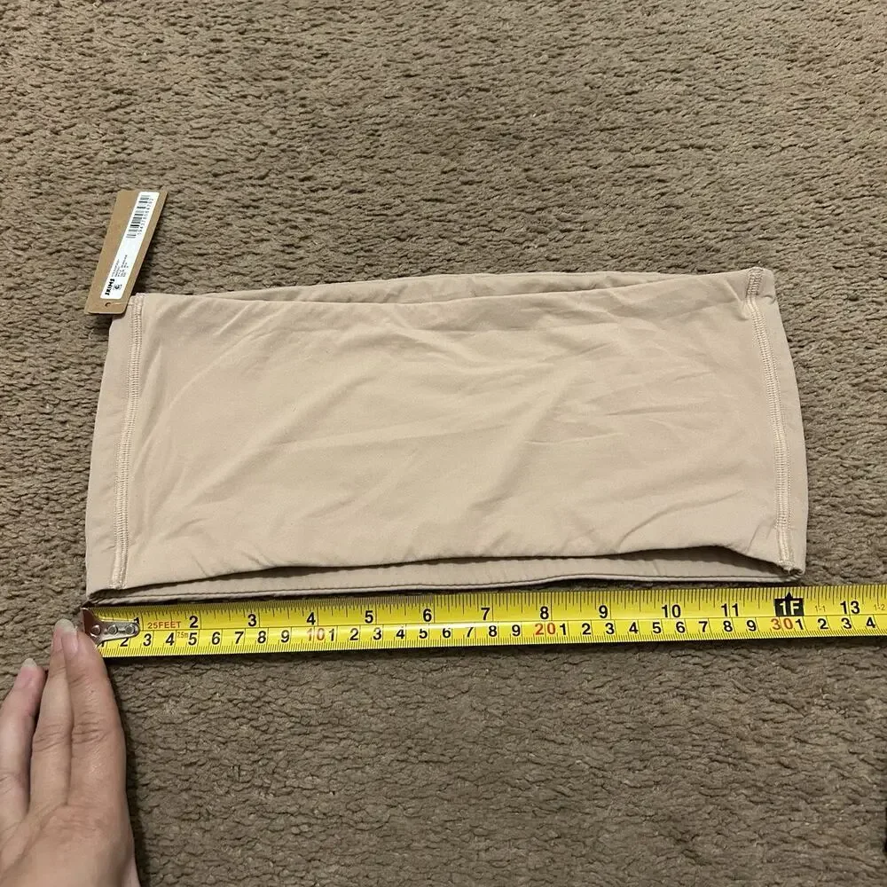 Skims Fits Everybody Bandeau Size Medium Mica Tan NWT